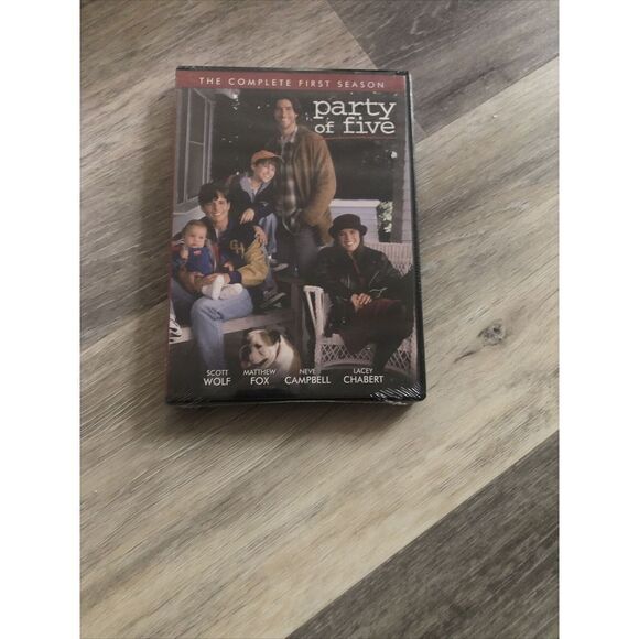 Party of Five - The Complete First Season (DVD, 2014, 4-Disc Set) NEW, Sealed - Picture 1 of 6